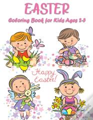 Easter Coloring Book For Kids Ages 2-5