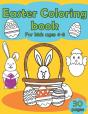 Easter Coloring Book For Kids Ages 4-8, 30 Pages - Preview