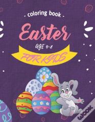 Easter Coloring Book For Kids Ages 4-8