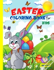 Capa do artigo Easter Coloring Book For Kids Ages 4-8