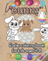 Easter Coloring Book For Kids Ages 4-8