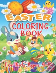 Easter Coloring Book For Kids Ages 4-8