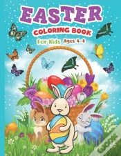 Capa do artigo Easter Coloring Book For Kids Ages 4-8