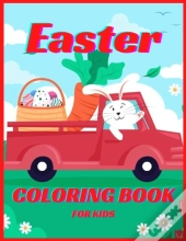 Easter Coloring Book For Kids Ages 4-8