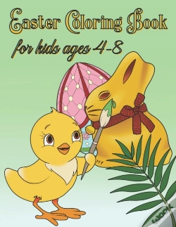 Capa do artigo Easter Coloring Book For Kids Ages 4-8