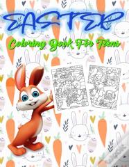Easter Coloring Book For Teens
