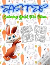Easter Coloring Book For Teens