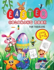 Capa do artigo Easter Coloring Book For Toddlers Ages 1-4