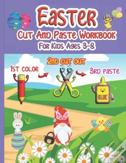 Capa do artigo Easter Cut And Paste Workbook For Kids Ages 3-8