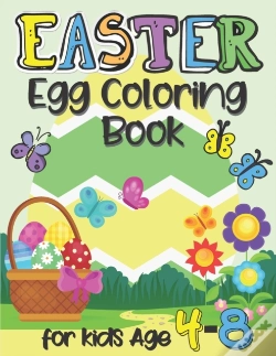 Capa do artigo Easter Egg Coloring Book For Kids Age 4 - 8