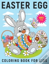 Easter Egg Coloring Book For Kids Ages 1-4