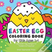 Easter Egg Coloring Book For Kids Ages 1-4