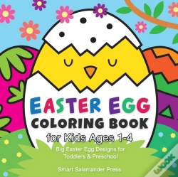 Capa do artigo Easter Egg Coloring Book For Kids Ages 1-4