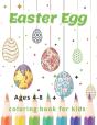 Easter Egg Coloring Book For Kids Ages 4-8 - Preview