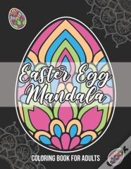 Easter Egg Mandala Coloring Book For Adults