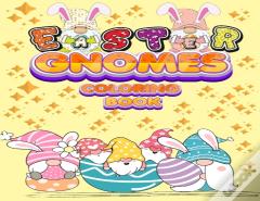 Easter Gnomes Coloring Book