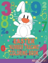 Easter Number Tracing Coloring Book