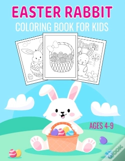 Capa do artigo Easter Rabbit Coloring Book For Kids Ages 4-9