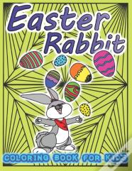 Easter Rabbit Coloring Book For Kids