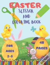 Capa do artigo Easter Scissor And Coloring Book For Ages 2-5