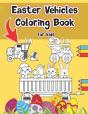 Easter Vehicles Coloring Book For Kids - Preview