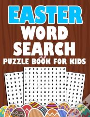 Easter Word Search Puzzle Book For Kids