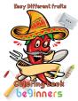 Easy Different Fruits  Coloring Book  Beginners - Preview