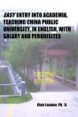 Easy Entry Into Academia, Teaching China - Preview