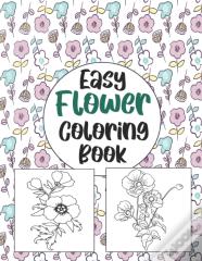 Easy Flower Coloring Book