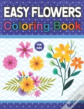 Easy Flowers Coloring Book For Kids