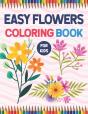 Easy Flowers Coloring Book For Kids - Preview