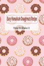 Easy Hanukkah Doughnuts Recipe - Preview