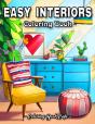 Easy Interiors Coloring Book - Preview