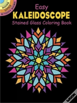 Capa do artigo Easy Kaleidoscope Stained Glass Coloring Book