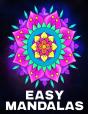 Easy Mandalas Coloring Book - Preview