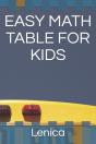 Easy Math Table For Kids - Preview