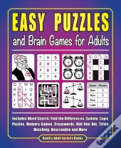 Easy Puzzles And Brain Games For Adults