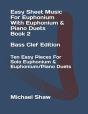 Easy Sheet Music For Euphonium With Euphonium & Piano Duets Book 2 Bass Clef Edition - Preview