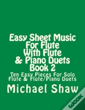 Capa do artigo Easy Sheet Music For Flute With Flute & Piano Duets Book 2