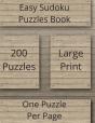 Easy Sudoku Puzzles Book - Preview