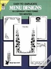 Easy To Duplicate Menu Designs