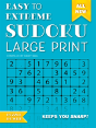 Easy To Extreme Sudoku Large Print (Blue) - Preview