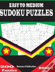 Easy To Medium Sudoku Puzzles Book-2