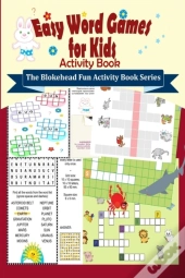 Easy Word Games For Kids Activity Book