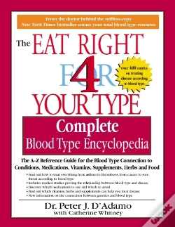 Capa do artigo Eat Right 4 Your Type The Complete Blood Type Encyclopedia