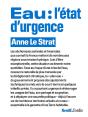 Eau : L'État D'Urgence - Preview