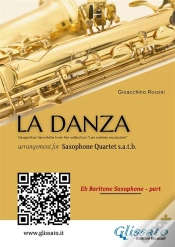 Capa do artigo Eb Baritone Sax: La Danza By Rossini For Saxophone Quartet