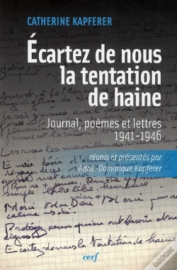 Capa do artigo Ecartez De Nous La Tentation De Haine