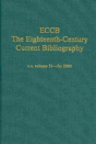 Eccb: The Eighteenth-Century Current Bibliography - Preview