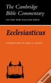 Ecclesiasticus Or The Wisdom Of Jesus, Son Of Sirach